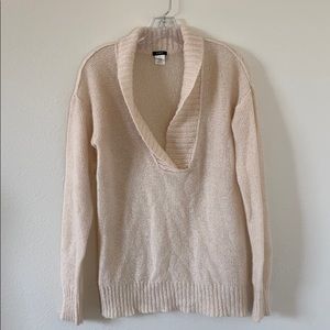 J. Crew Beige Pullover Sweater Size S